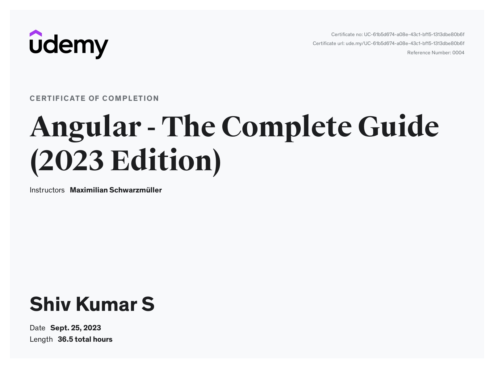 Angular - The Complete Guide (2023 Edition)