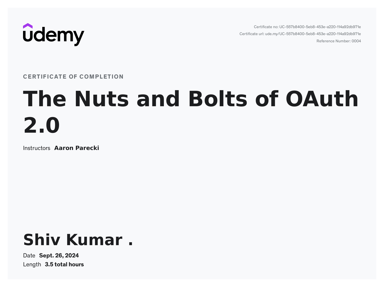 The Nuts and Bolts of OAuth 2.0